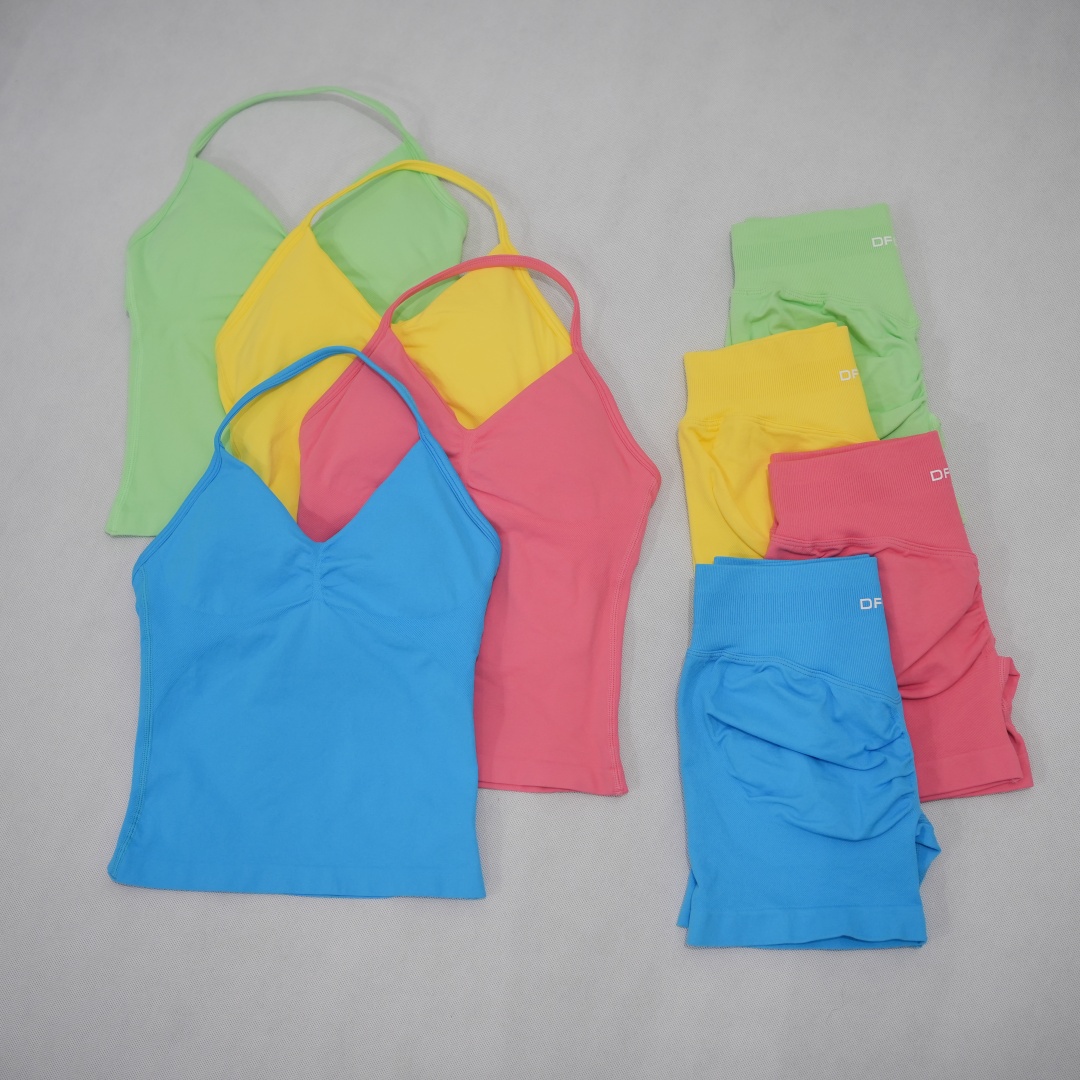 Herbal Yoga - DFDK Women Seamless 2‑Piece Workout Set