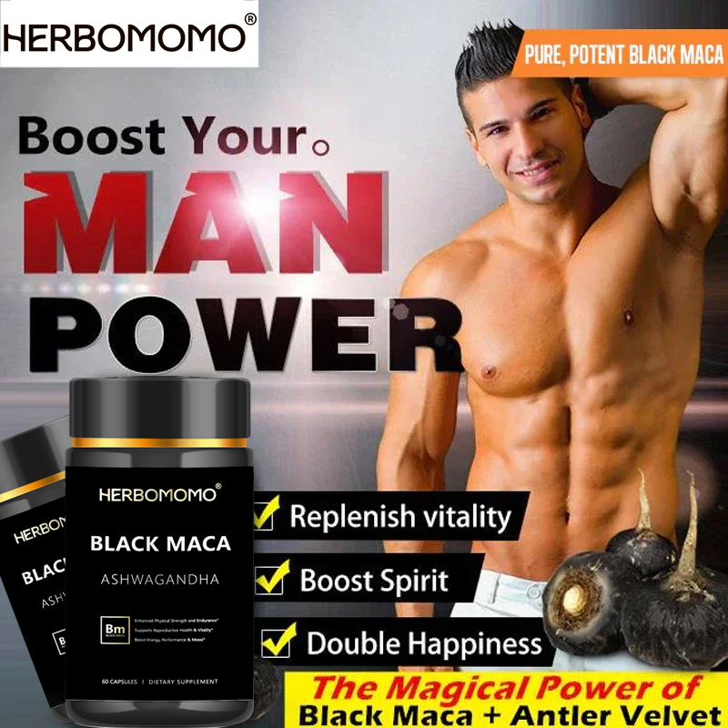 Black Maca for Men - Maca Supp - đánh giá và giá Herbal Queen