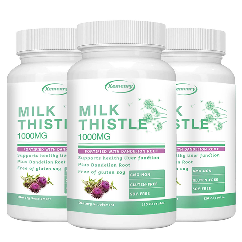 Milk Thistle Capsules 1000mg - - đánh giá và giá Milk Thistle Silymarin