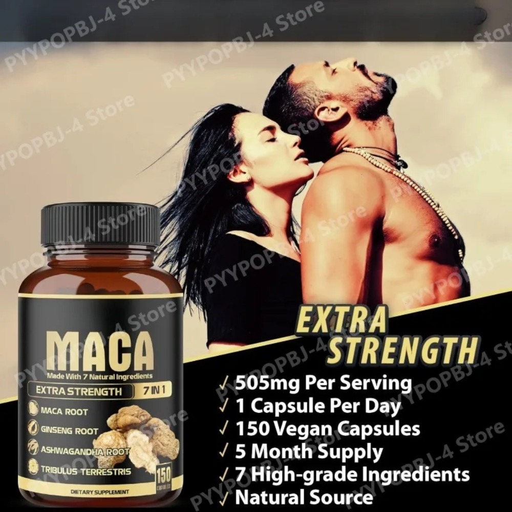 Maca Root Capsules 7-in-1 with - đánh giá và giá Herbal Queen