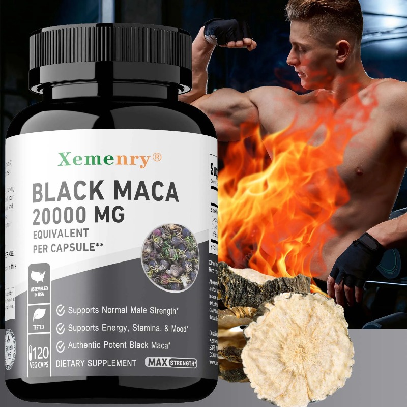 Powerful Black Maca Supplement - đánh giá và giá Herbal Queen