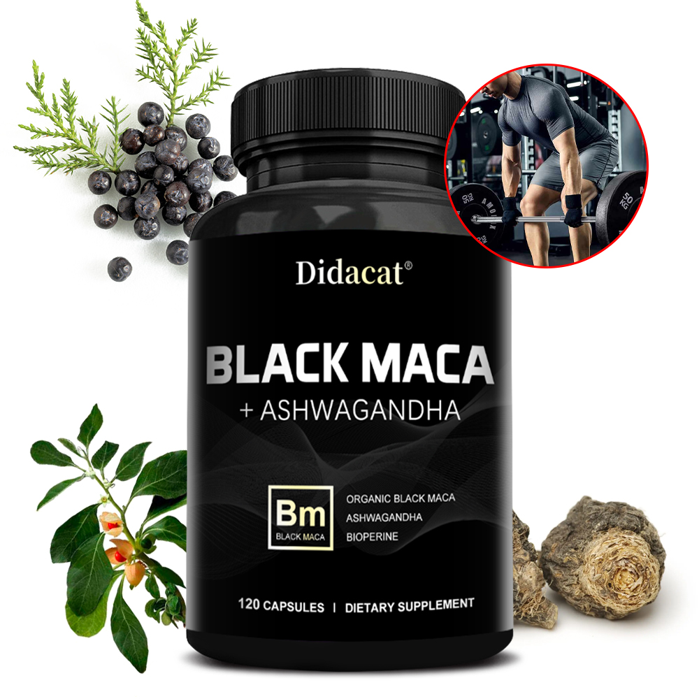 Organic Black Maca + Ashwagand - đánh giá và giá Herbal Queen