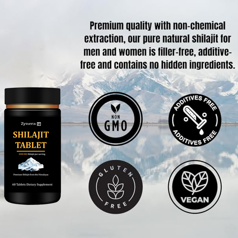 Shilajit Ashwagandha Black Mac - đánh giá và giá Herbal Queen