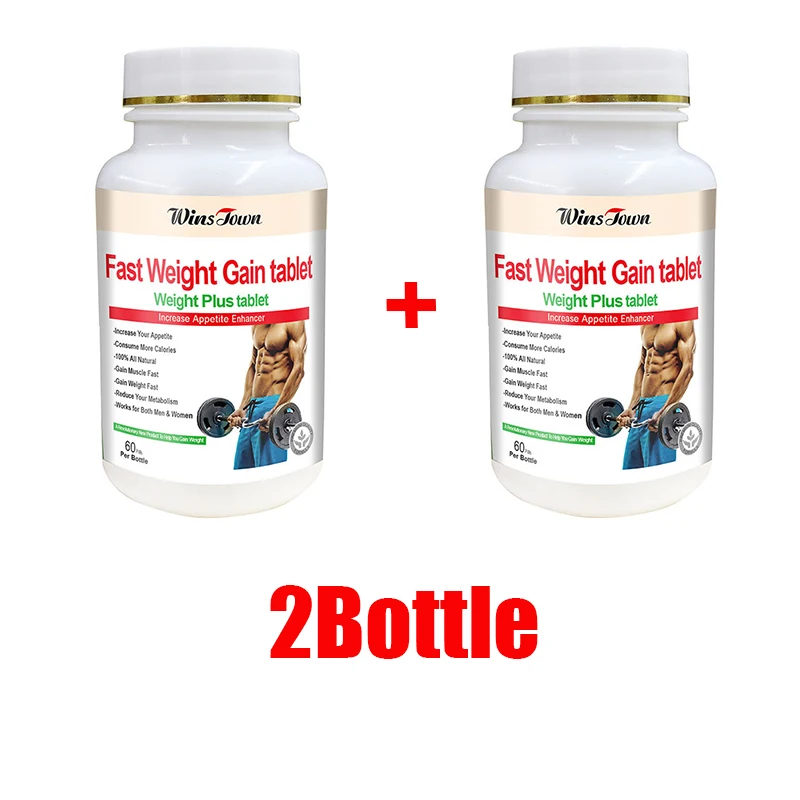 2 Bottle Fast Weight Gain tabl - đánh giá và giá Herbal Weight Gain