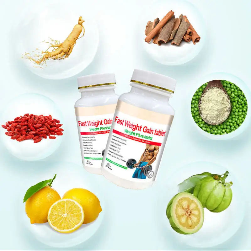 2 Bottle Fast Weight Gain tabl - đánh giá và giá Herbal Weight Gain