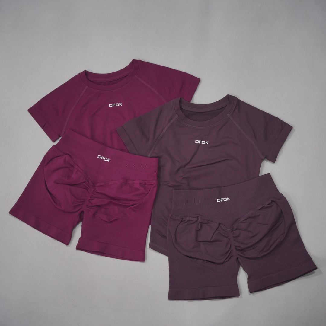 DFWomen 2Pcs Seamless Yoga Set - đánh giá và giá Herbal Yoga